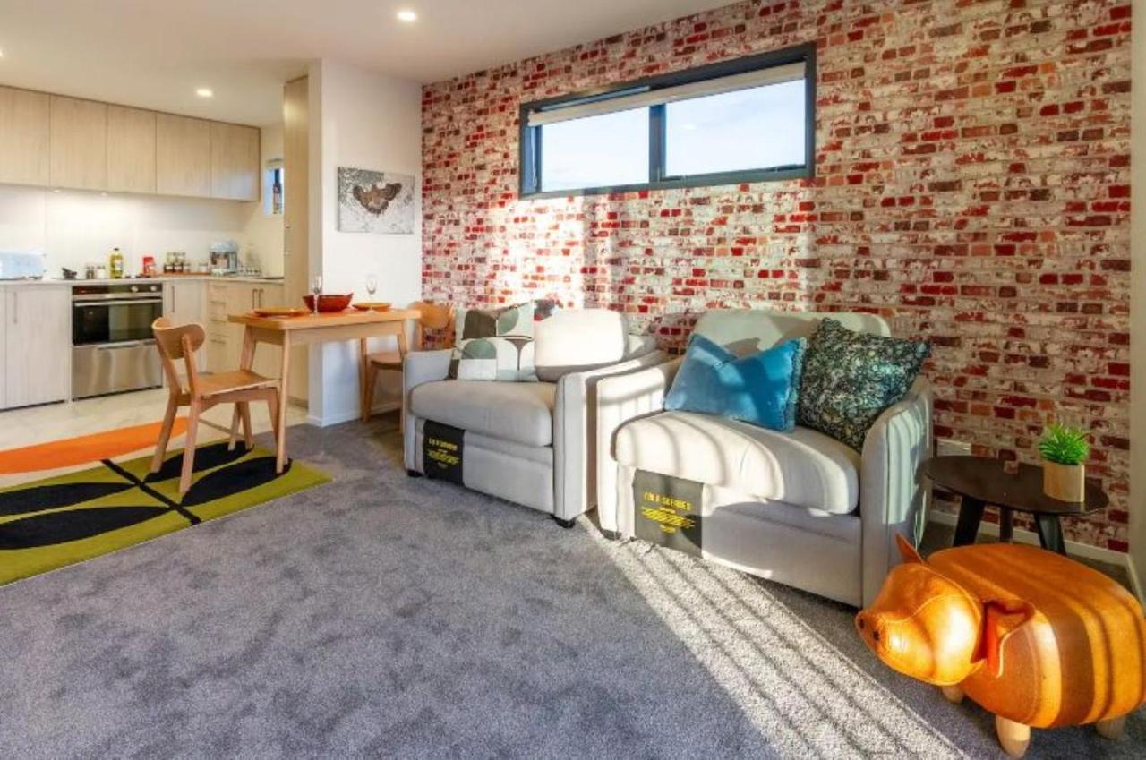Okioki - Seaside Escape Apartment Christchurch Bagian luar foto
