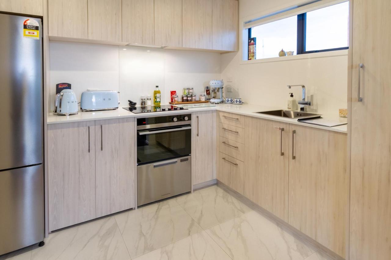 Okioki - Seaside Escape Apartment Christchurch Bagian luar foto