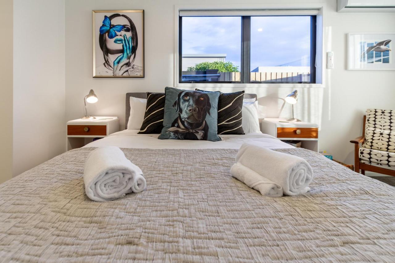 Okioki - Seaside Escape Apartment Christchurch Bagian luar foto